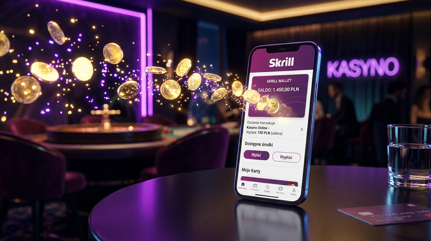 Digital portfel Skrill i monety w kontekście kasyna online
